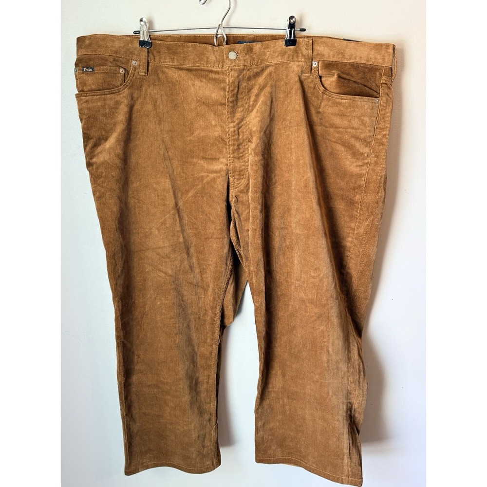 Polo Ralph Lauren Classic Fit Brown  Corduroy Pants Mens 48Bx32 NWT